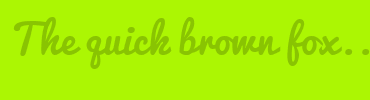 Image with Font Color 89C402 and Background Color ACF603